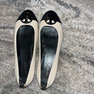 Tory Burch Cap-Toe Ballet Flats